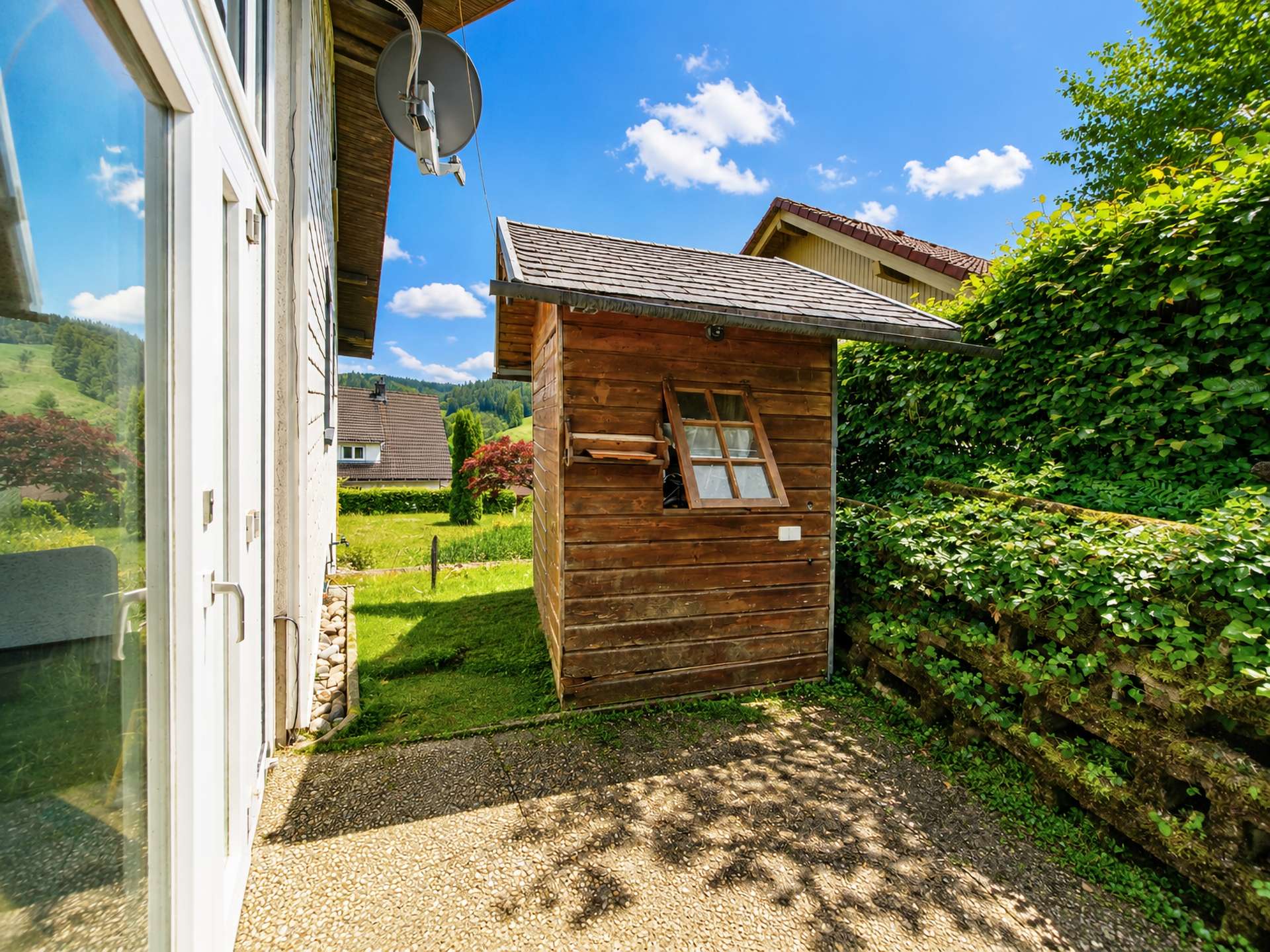 kleines Gartenhaus