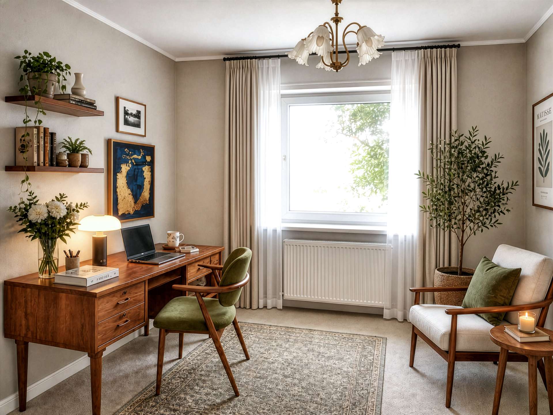 Oder das Arbeitszimmer so verändert