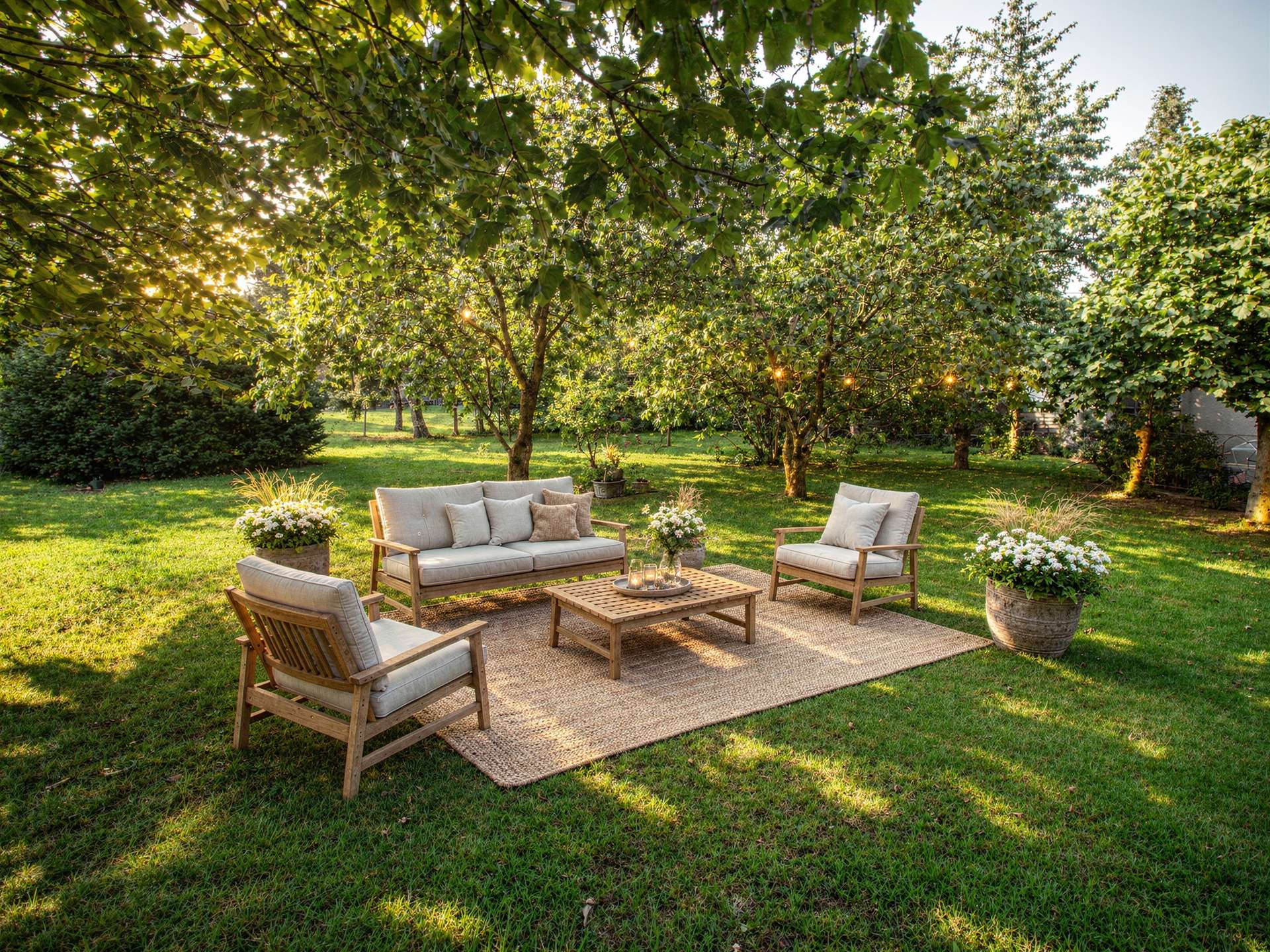 Garten mit Gestaltungsbeispiel