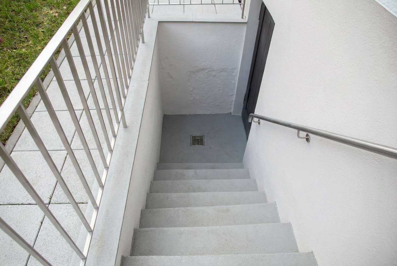 Zugang Keller vom Garten