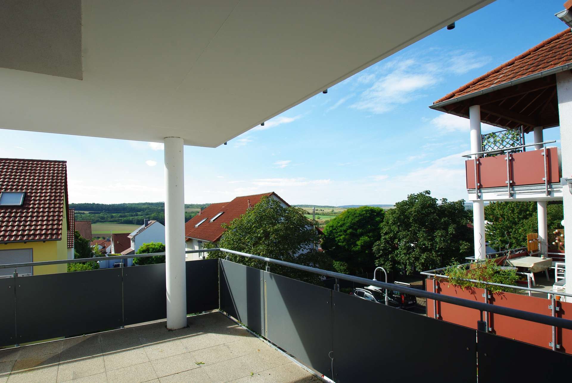 Balkon Ausblick